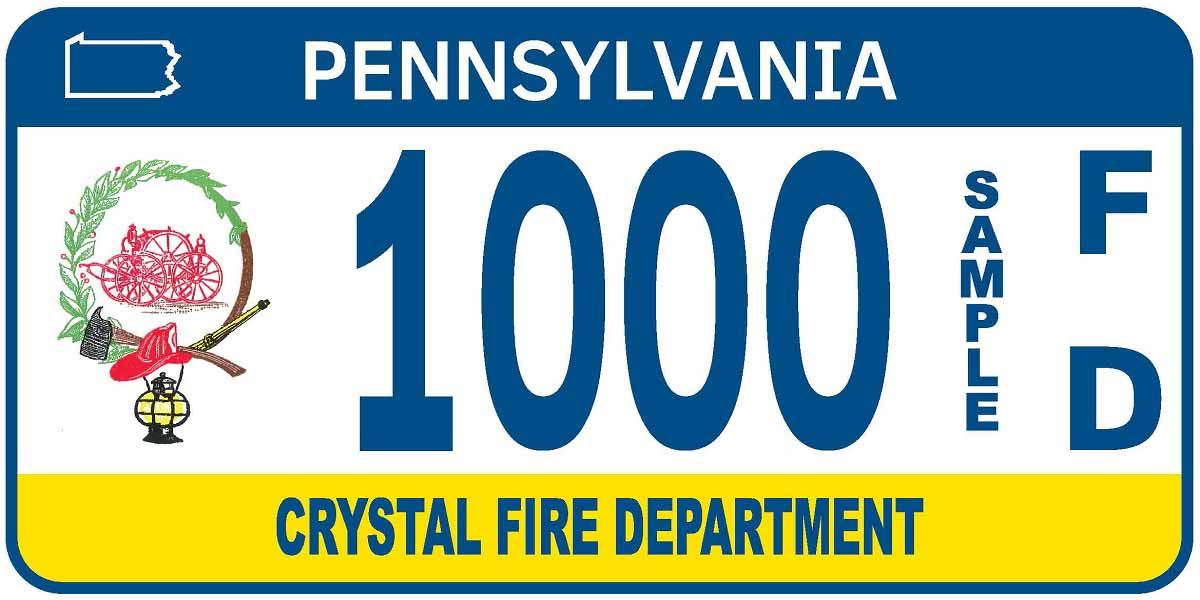 USA Pennsylvania Philadelphia Magnet Blechschild License Plate Style