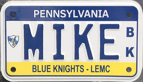 USA Pennsylvania Philadelphia Magnet Blechschild License Plate Style